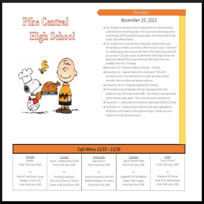 Daily Bulletin, Nov 19th