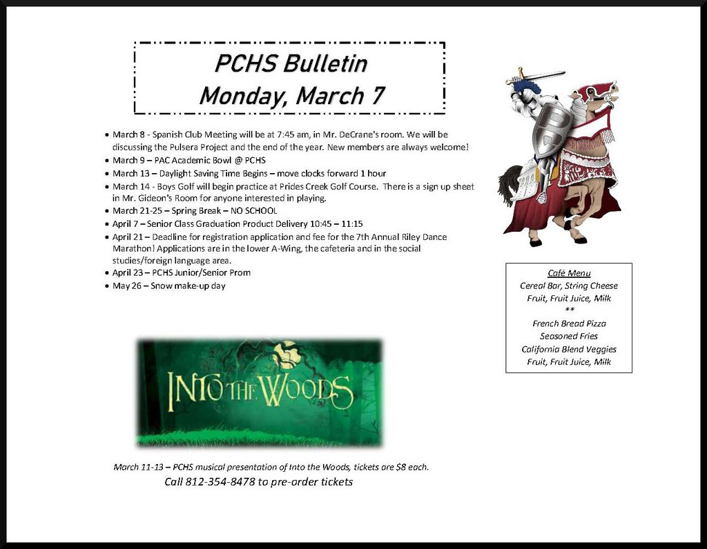 Daily Bulletin March7th